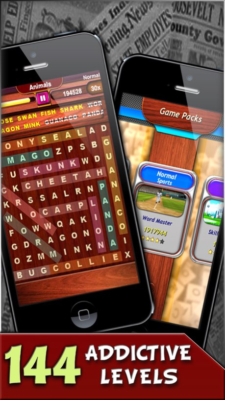 Word Swipe Free : Word Search 1.0.4 Screenshot