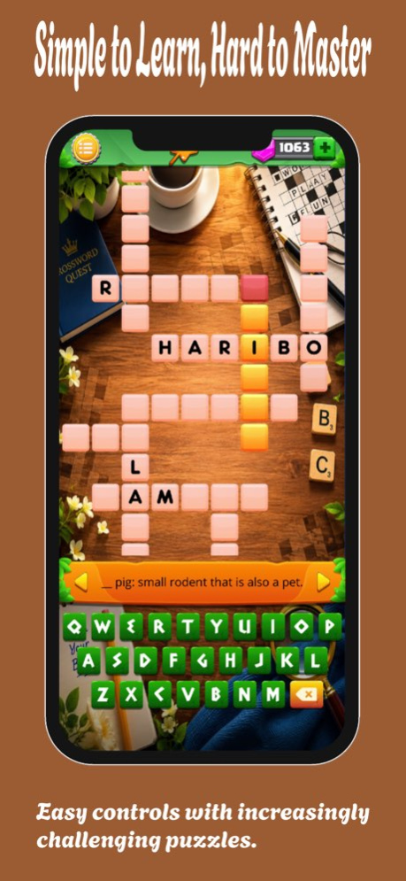 WordVista: Crossword Quest 2.1 Screenshot
