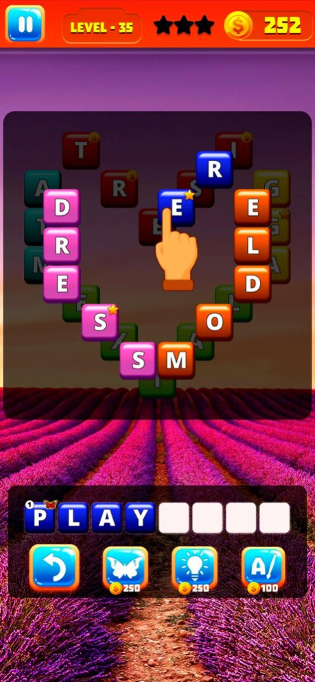 Wordy: Hunt & Collect Word 1.2.2 Screenshot