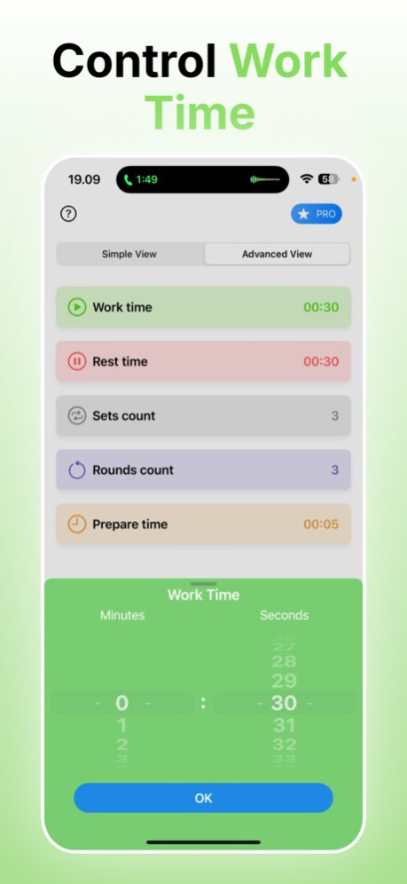 Interval Exercise Timer ™ 1.1.0 Screenshot