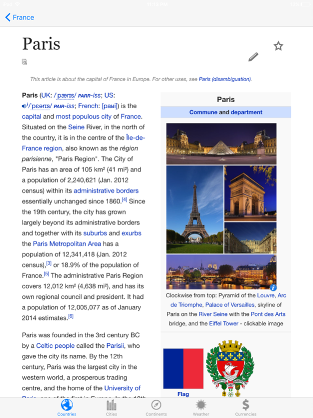 World Countries Pro 3.0 Screenshot