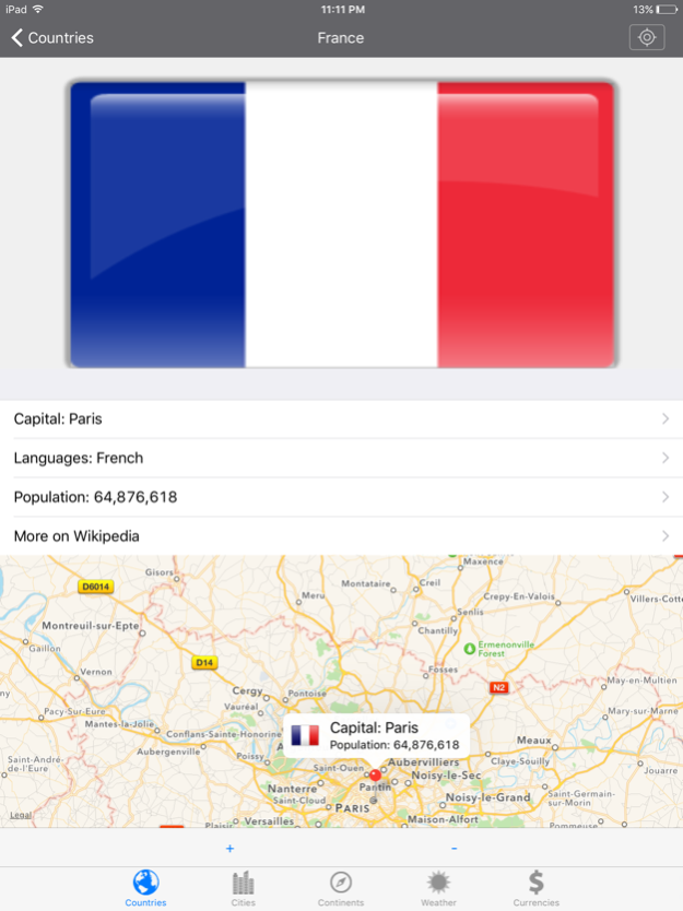 World Countries Pro 3.0 Screenshot