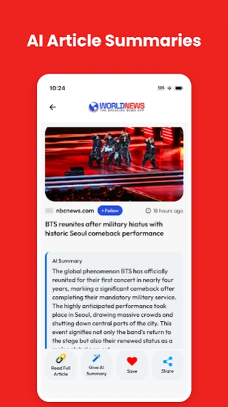 World News: Breaking & Local 1.5.7 Screenshot