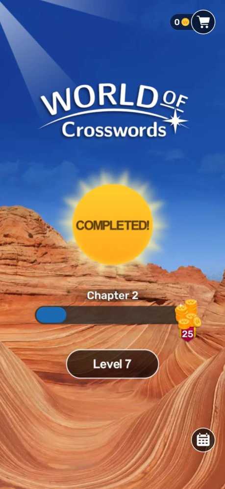 World of Crosswords: Word Game 1.2.6 Screenshot