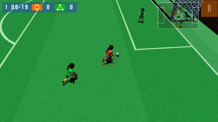 Review Screenshot - A Simple Football Game with a Frustrating Gameplay!