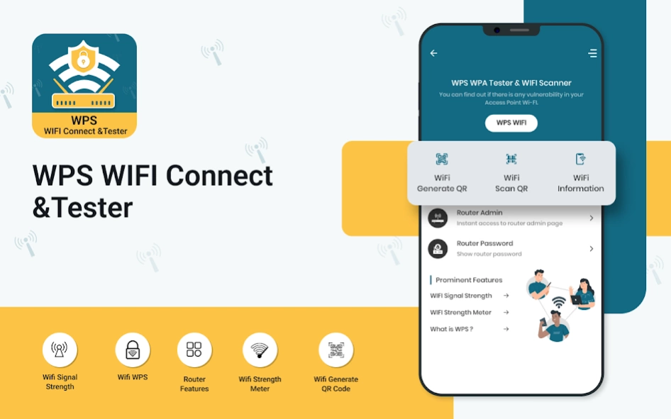 WPS WiFi Connect : WPA Tester 1.5 Screenshot