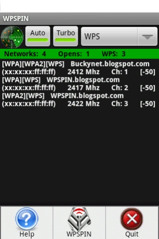 Review Screenshot - Best Wireless Auditor App on the Android Market!