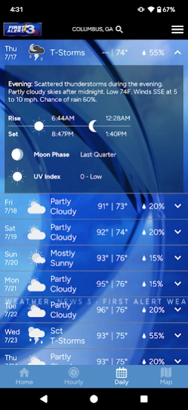 WRBL Weather Screenshot