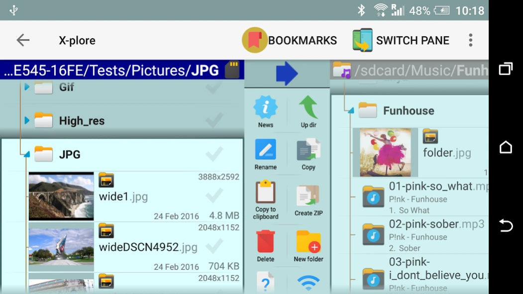 Review Screenshot - An Expansive File Manager App