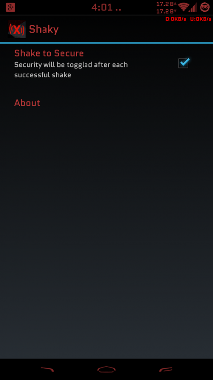 Xposed Shaky 1.0.2 Screenshot