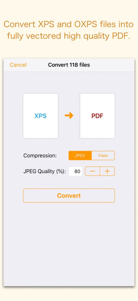 XPS-to-PDF 2.0 Screenshot