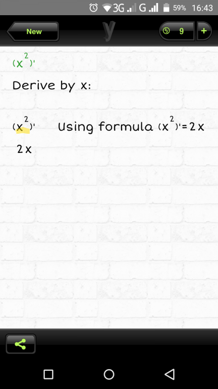 yHomework formulas