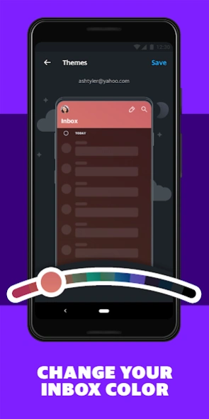 Yahoo Mail Go- Organized Email Screenshot