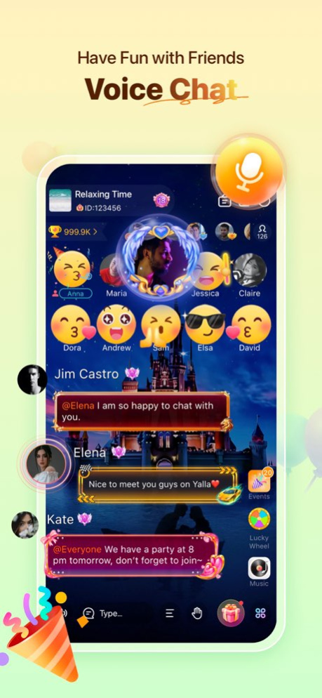 Yalla - Play Game & Voice Chat 3.7.0 Screenshot