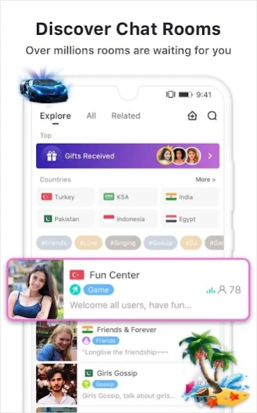Yalla Lite - Group Voice Chat 1.3.0 Screenshot