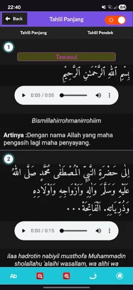 Yasin Tahlil Offline + Audio 1.91 Screenshot