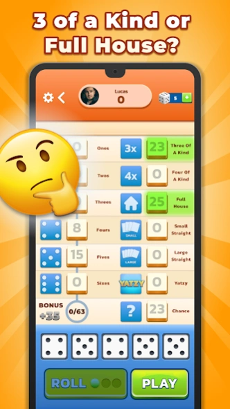 Yatzy - Fun Classic Dice Game 4.0.0 Screenshot