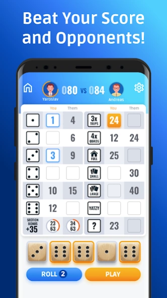 Yatzy: Dice Game Online 3.2.0 Screenshot