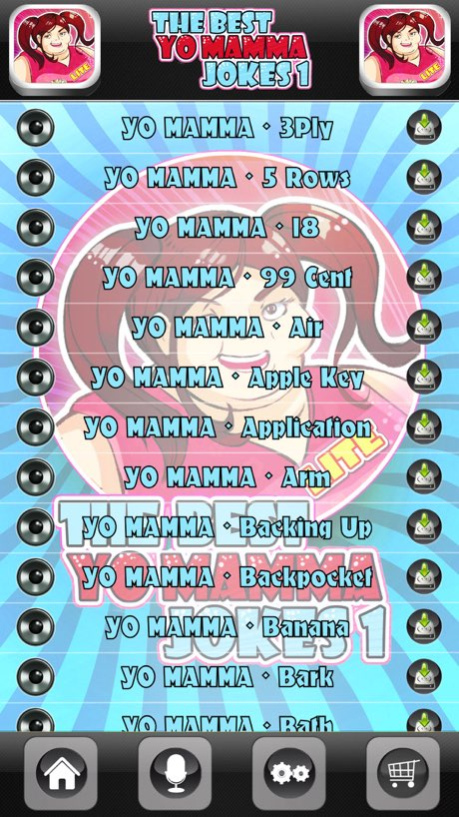 Yo Mamma Jokes Part 1 LITE 1.3 Screenshot