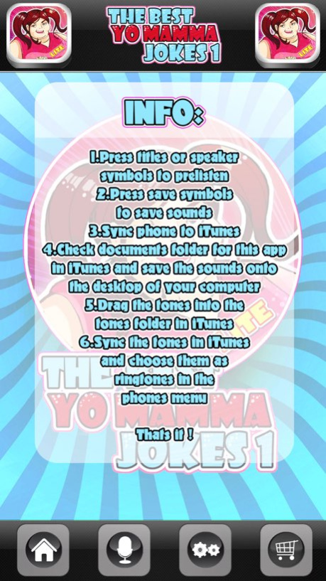 Yo Mamma Jokes Part 1 LITE 1.3 Screenshot