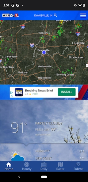 Tristate Weather - WEHT WTVW Screenshot