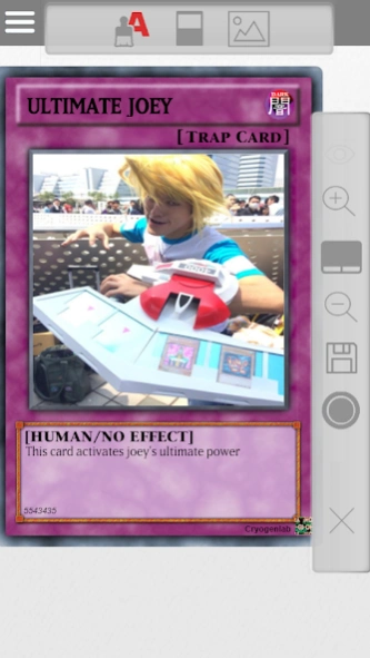 card generator yugioh Generaider Boss Room - MYFI-EN038 Super Rare Card Maker for YuGiOh -
