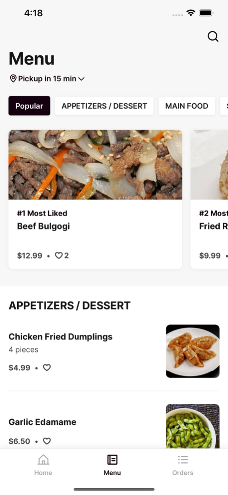 Yummy Restaurant TX 28.0.0 Screenshot
