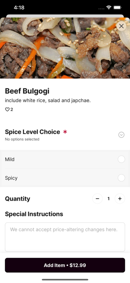 Yummy Restaurant TX 28.0.0 Screenshot