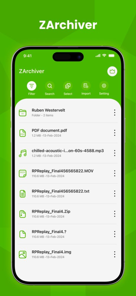 ZArchiver 13.2 Screenshot