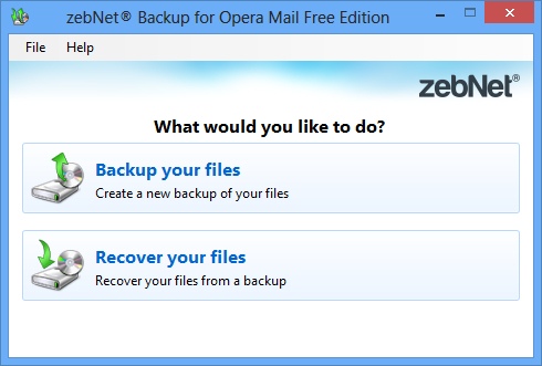 Windows 8 zebNet Backup for Opera Browser Free Edition 7.0.37.64 full Windows 8 zebNet Backup for Opera Browser Free Edition full