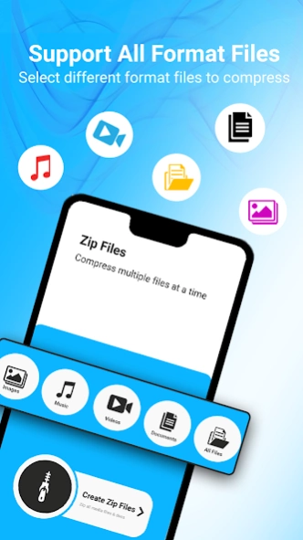 Zip File Reader: Zip Unzip App 2.2 Screenshot