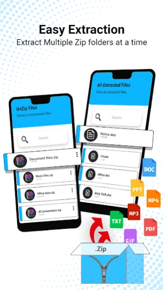 Zip File Reader: Zip Unzip App 2.2 Screenshot