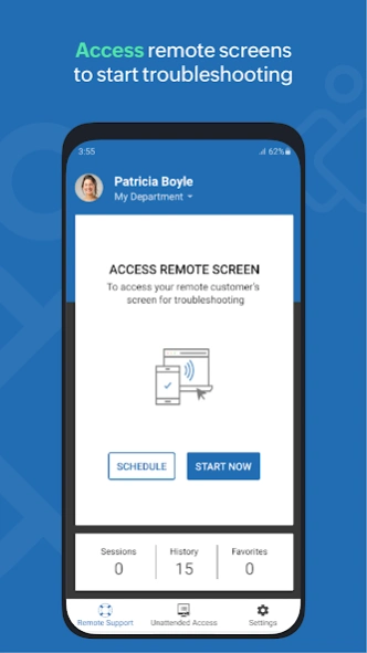 Zoho Assist - Remote Desktop 4.0.5 Screenshot