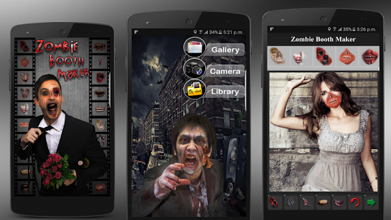 Zombie booth maker 1.0 Screenshot