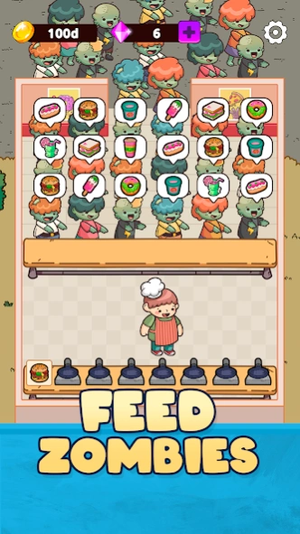 Zombie Food Bar: Tycoon Idle 1.2.3.3 Screenshot