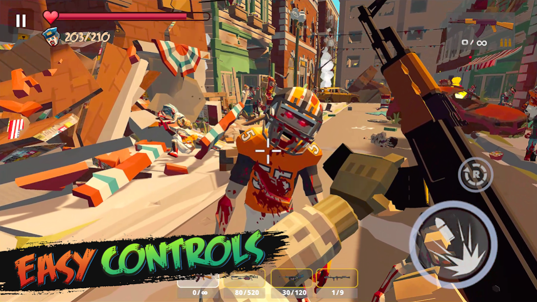 Zombie Poly: Offline Games 1.1.19 Screenshot