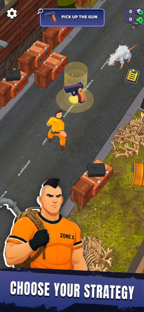 Zone X: Wasteland Survival 1.0.8 Screenshot